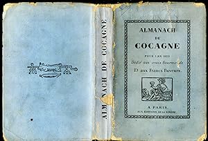 Imagen del vendedor de L'Almanach de Cocagne Pour L'An 1920 a la venta por Pazzo Books