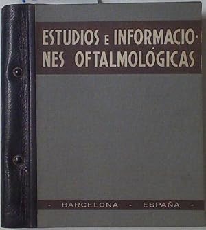 Imagen del vendedor de Estudios de informaciones Oftalmologicas tomo I a la venta por Almacen de los Libros Olvidados