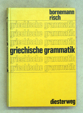 Bild des Verkufers fr Griechische Grammatik. zum Verkauf von antiquariat peter petrej - Bibliopolium AG