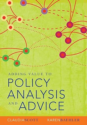 Bild des Verkufers fr Adding Value to Policy Analysis and Advice zum Verkauf von moluna