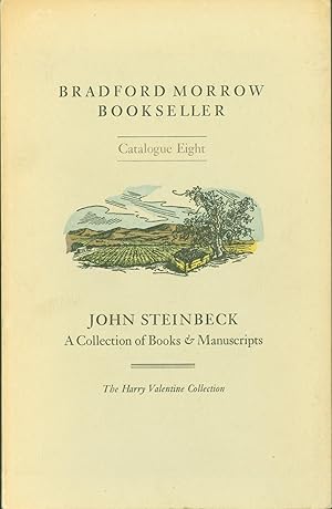 John Steinbeck: A Collection of Books and Manuscripts Formed by Harry Valentine of Pacific Grove,...