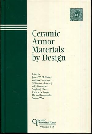 Bild des Verkufers fr Ceramic Armor Materials by Design (Ceramic Transactions, Vol. 134) zum Verkauf von Turgid Tomes