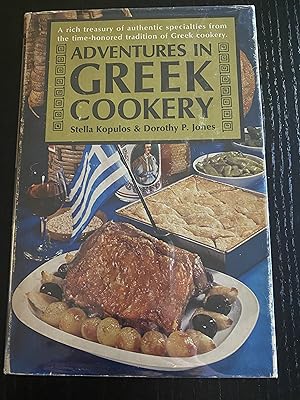 Bild des Verkufers fr Adventures in Greek Cookery zum Verkauf von The Book Medley