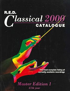 Imagen del vendedor de R.E.D. Classical Catalogue-2000 a la venta por Libro Co. Italia Srl