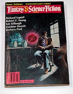 Bild des Verkufers fr The Magazine of Fantasy & Science Fiction, March 1982, Volume 63, No. 3 zum Verkauf von Preferred Books