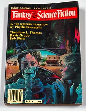 Bild des Verkufers fr The Magazine of Fantasy and Science Fiction: March 1981 zum Verkauf von Preferred Books
