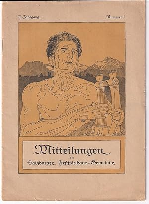 Mitteilungen der Salzburger Festspielhaus-Gemeinde.