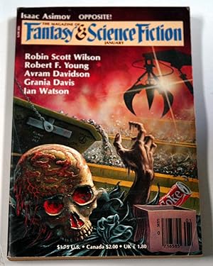 Seller image for THE MAGAZINE OF FANTASY AND SCIENCE FICTION - Volume 72, number 1 - January 1987 for sale by Preferred Books