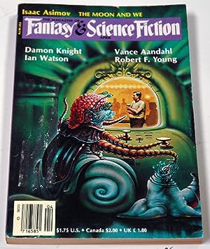 Imagen del vendedor de The Magazine of Fantasy & Science Fiction, April 1986, Volume 70, No. 4 a la venta por Preferred Books