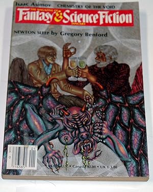 Bild des Verkufers fr Magazine of Fantasy and Science Fiction January 1986 (Jan.) zum Verkauf von Preferred Books