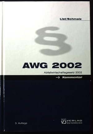 Immagine del venditore per Abfallwirtschaftsgesetz 2002 : AWG 2002 ; Kommentar. venduto da books4less (Versandantiquariat Petra Gros GmbH & Co. KG)