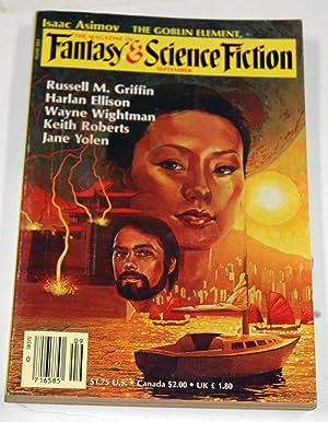 Seller image for The Magazine of FANTASY AND SCIENCE FICTION (F&SF): September, Sept. 1985 for sale by Preferred Books