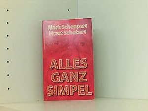 Bild des Verkufers fr Alles ganz simpel zum Verkauf von Book Broker