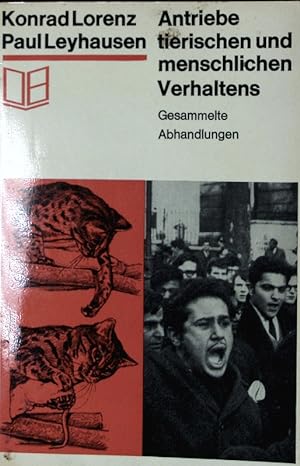 Imagen del vendedor de Antriebe tierischen und menschlichen Verhaltens. Gesammelte Abhandlungen. a la venta por Antiquariat Bookfarm