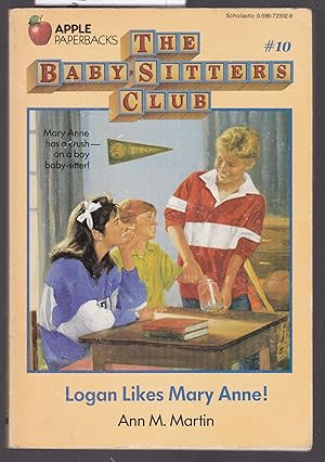 Seller image for The Baby-Sitters Club No.10 - Logan Likes Mary Anne for sale by Laura Books