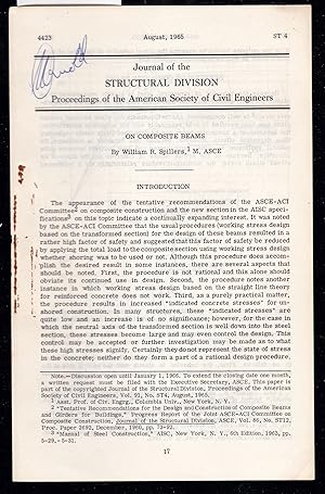 On Composite Beams - Journal of the Structural Division - Proceedings of the American Society of ...