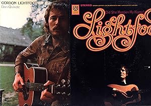 Did She Mention My Name?, AND A SECOND LP, Don Quixote (TWO VINYL GORDON LIGHTFOOT LPs)
