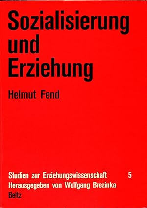 Bild des Verkufers fr Sozialisierung und Erziehung Band 5 Eine Einfhrung in die Sozialisierungsforschung zum Verkauf von avelibro OHG