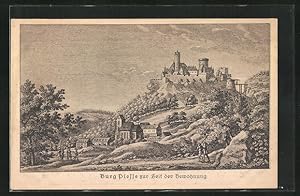 Seller image for Ansichtskarte Bovenden, Burg Plesse zur Zeit der Bewohnung for sale by Bartko-Reher