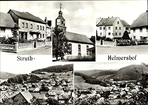 Seller image for Ansichtskarte / Postkarte Struth Helmershof Floh Seligenthal im Thringer Wald, Kirche, Teilansichten for sale by akpool GmbH