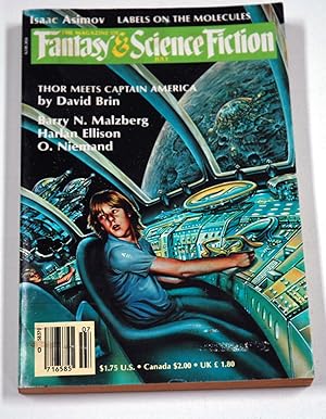 Imagen del vendedor de The Magazine of Fantasy and Science Fiction, July 1986 (Volume 71, No. 1) a la venta por Preferred Books