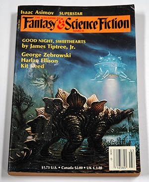 Image du vendeur pour Magazine of Fantasy and Science Fiction March 1986 (Mar.) mis en vente par Preferred Books