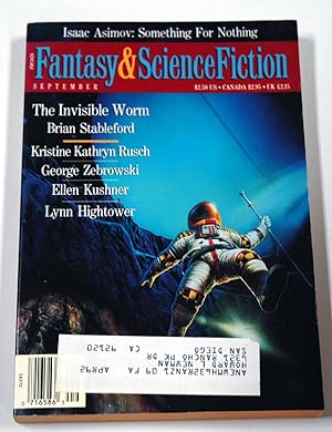 Seller image for Fantasy & Science Fiction September 1991 for sale by Preferred Books