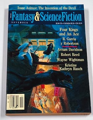 Bild des Verkufers fr The Magazine of FANTASY AND SCIENCE FICTION (F&SF): November, Nov. 1990 zum Verkauf von Preferred Books