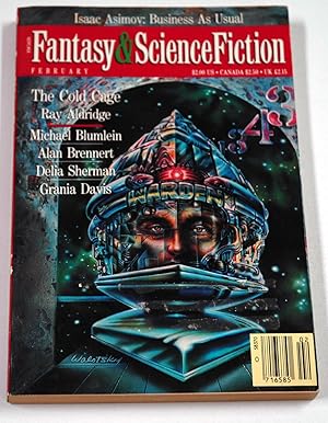 Immagine del venditore per The Magazine of FANTASY AND SCIENCE FICTION (F&SF): February, Feb. 1990 venduto da Preferred Books