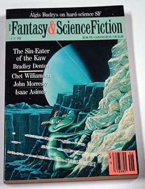 Imagen del vendedor de The Magazine of FANTASY AND SCIENCE FICTION (F&SF): June 1989 a la venta por Preferred Books