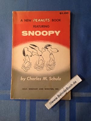 Image du vendeur pour A new PEANUTS Book Featuring SNOOPY. mis en vente par Antiquariat BehnkeBuch