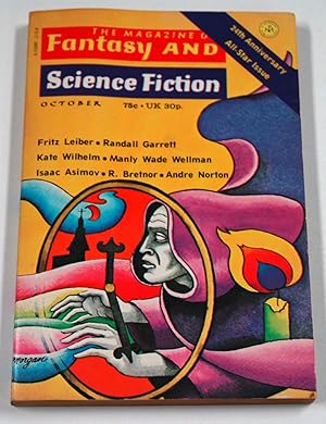 Bild des Verkufers fr Magazine of Fantasy and Science Fiction October 1973 (Oct.) zum Verkauf von Preferred Books