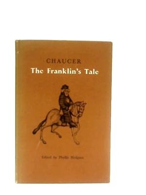 Bild des Verkufers fr Chaucer The Franklin's Tale zum Verkauf von World of Rare Books