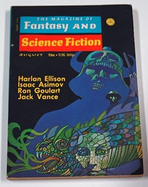 Bild des Verkufers fr The Magazine of Fantasy and Science Fiction - August 1972 (Vol. 43, #2) zum Verkauf von Preferred Books
