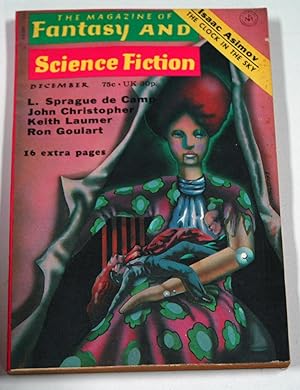 Image du vendeur pour Magazine of Fantasy and Science Fiction December 1972 (Dec.) mis en vente par Preferred Books