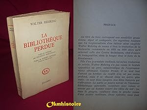 Imagen del vendedor de La bibliothque perdue a la venta por Okmhistoire