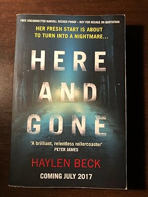 Seller image for HERE AND GONE for sale by Happyfish Books