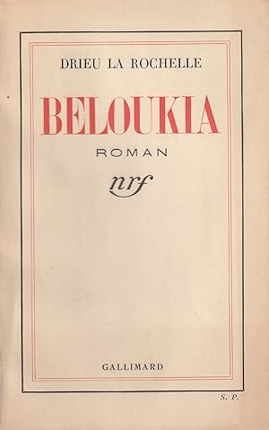 Beloukia. Edition originale.