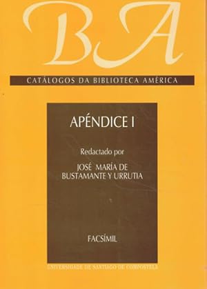 Bild des Verkufers fr Catlogos da Bibliteca Amrica. Apndice I zum Verkauf von Librera Cajn Desastre