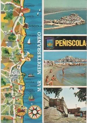 Bild des Verkufers fr Postal E00749: Vista de Peiscola, Castelln zum Verkauf von EL BOLETIN