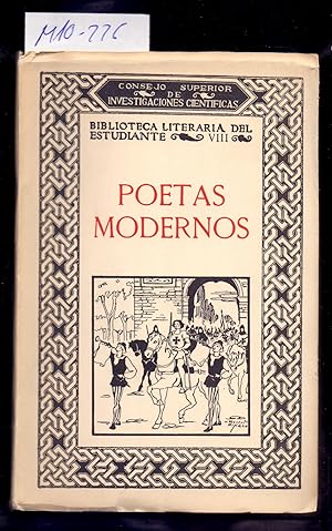 Seller image for POETAS MODERNOS (SIGLOS XVIII Y XIX) for sale by Libreria 7 Soles