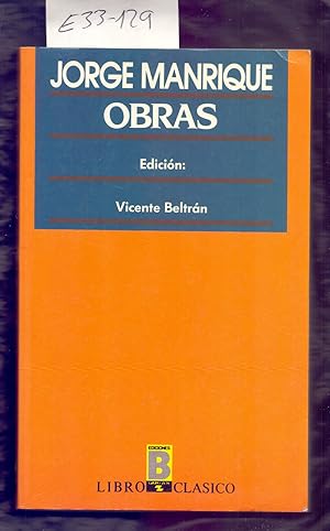 Seller image for OBRAS for sale by Libreria 7 Soles