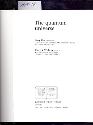 Seller image for THE QUANTUM UNIVERSE for sale by Libreria 7 Soles