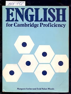 Bild des Verkufers fr ENGLISH FOR CAMBRIDGE PROFICIENCY zum Verkauf von Libreria 7 Soles