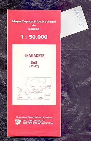 Immagine del venditore per TRAGACETE (CUENCA) 565 (25-22), MAPA TOPOGRAFICO NACIONAL DE ESPAA, 1:50.000 venduto da Libreria 7 Soles
