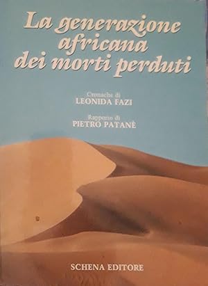 Seller image for La generazione africana dei morti perduti for sale by librisaggi