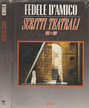 Seller image for Scritti teatrali 1932 - 1989 for sale by Biblioteca di Babele