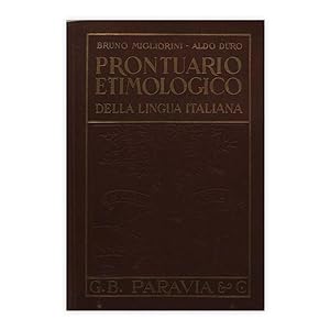 Migliorini & Duro - Prontuario etimologico della lingua italiana