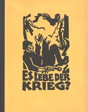 Es lebe der Krieg! Ein Brief. Illustriert von Rüdiger Berlit, Leipzig.