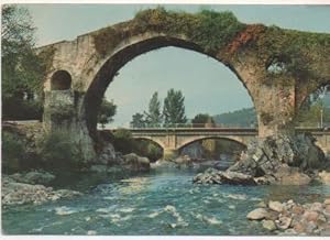 Imagen del vendedor de postal E00871: Puente Romano, Gangas de Onis a la venta por EL BOLETIN